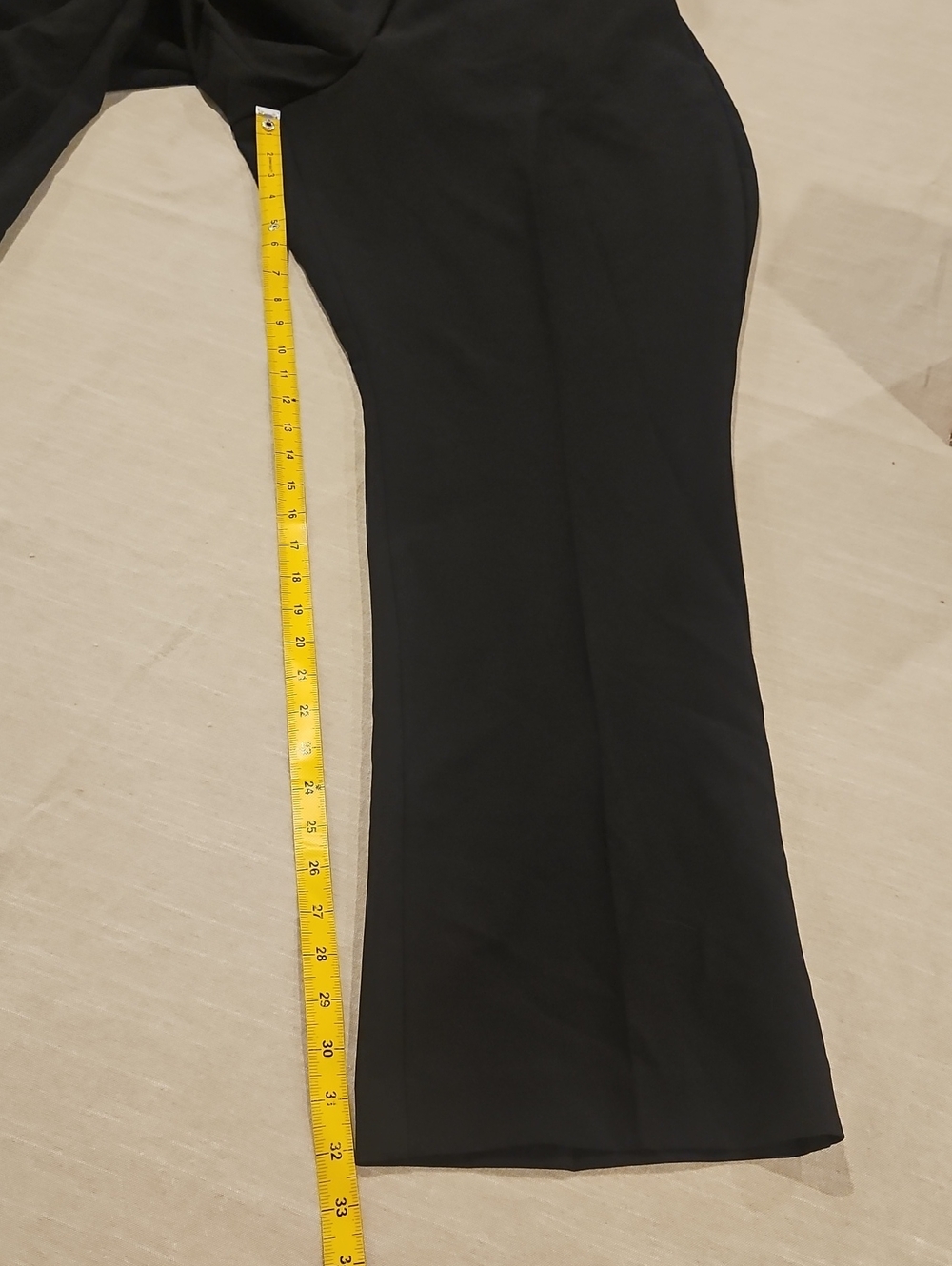 NWT Express High Waisted Supersoft Twill Bootcut Pant Black Size XL - Picture 11 of 12